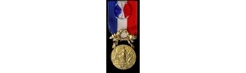 Courage et devouement - Or