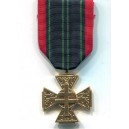 Croix du combattant volontaire resistant - ordonnance bronze