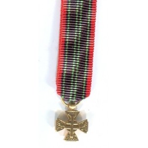 Croix du Combattant Volontaire de la Résistance -Réduction Bronze