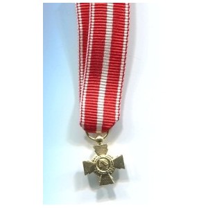 Croix de la Valeur Militaire Réduction bronze