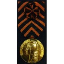 Classe OR - Ordonnance vermeil (30 ans ancienneté ) - Recto
