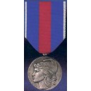 Service militaire volontaire - Classe argent - ordonnance bronze argenté
