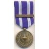 Afghanistan - Ordonnance Bronze + agrafe ISAF﻿ (recto)