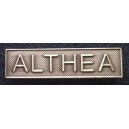 ALTHEA Agrafe Ordonnance