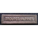 Troupes Alpines - Ordonnance