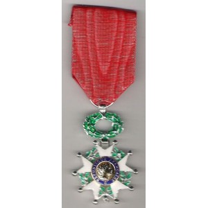 Légion d'honneur - Chevalier - Ordonnance - Bronze Argenté