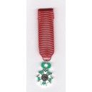 Légion d'honneur - Ordre chevalier - Réduction bronze - argenté