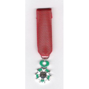 Légion d'honneur - Chevalier - Réduction - Bronze  Argenté 