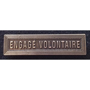 Engages Volontaires - Agrafe ordonnance