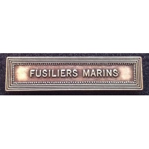 Fusiliers Marins - ordonnance