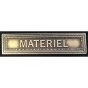 Materiel - ordonnance