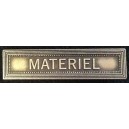 Materiel - ordonnance