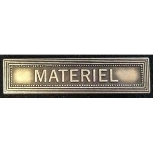 Agrafe Materiel - ordonnance