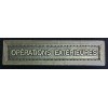Operations Exterieures - ordonnance