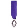 Palmes académiques - ordre chevalier -  Medaille reduction bronze argenté 