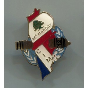 Pin s COLLECTION LIBAN 56eme mandat-12E RA CIM