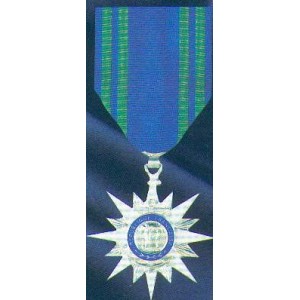 Mérite Maritime - Chevalier - Ordonnance - Bronze Argenté