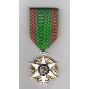 Mérite Agricole - Chevalier - Ordonnance Bronze Doré
