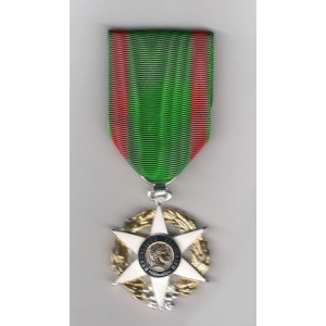 Mérite Agricole - Chevalier - Ordonnance Bronze Doré
