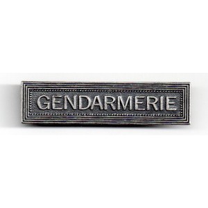 Agrafe Ordonnance Gendarmerie 