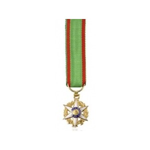 Mérite Agricole - Chevalier - Réduction Argent Doré