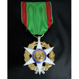 Mérite Agricole - Chevalier - Ordonnance Argent Doré