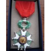 LEGION D'HONNEUR-ORDRE-CHEVALIER-ORDONNANCE-ARGENT