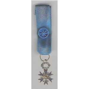 Ordre National du Mérite - Officier -  Réduction - Bronze doré