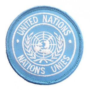 ECUSSON DE BRAS BLEU UNITED NATION 