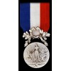 COURAGE ET DEVOUEMENT-2EME CL. ARGENT-ORDONNANCE-BRONZE ARGENTE