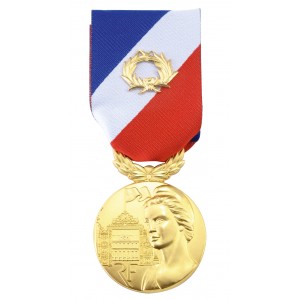 Médaille de la Sécurité Intérieure Classe Or