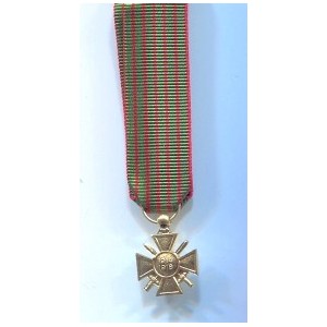 Croix de Guerre 14-18 - Medaille Réduction﻿