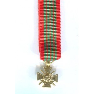 Croix de Guerre 39-45 Réduction bronze